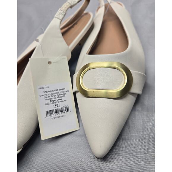 NWT A New Day Womens "Jenny" Ballet Flats l Size: 12 - Picture 6 of 6